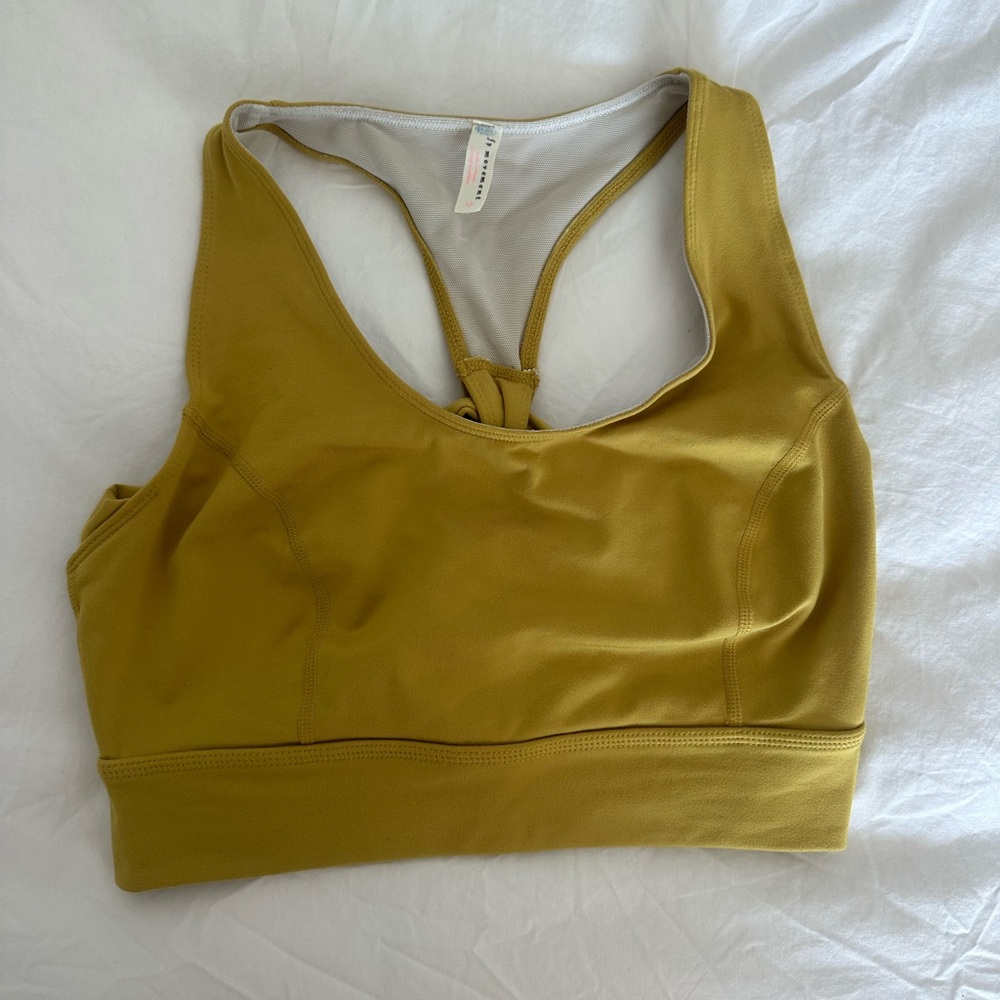 FP Movement by Free People Mustard Sports Bra